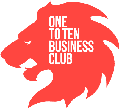 One To Ten Business Club red lion logo